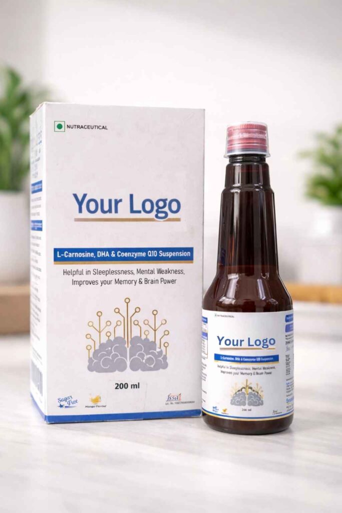 L-Carnosine, DHA and Co-Enzyme Q10 syrup