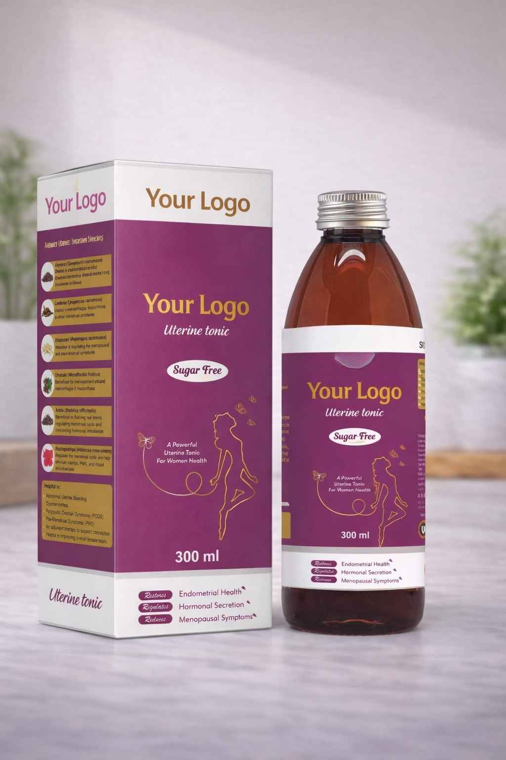 Uterine tonic sugar free