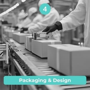 fourth step design and packaging