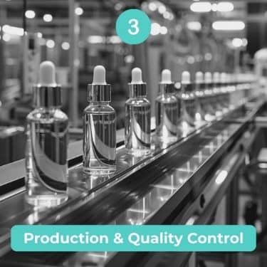 third step production and quality control