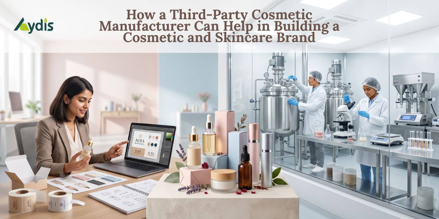 skincare brand owner in third party manufacturing unit