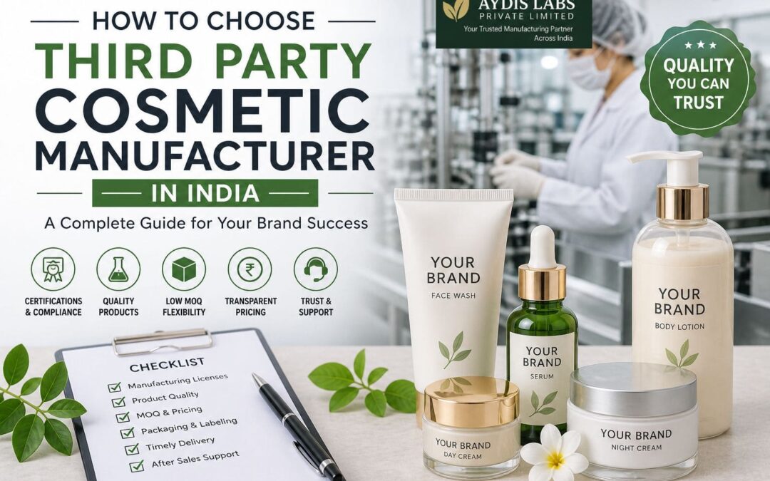 How to Choose a Third Party Cosmetic Manufacturer in India (Simple & Practical Guide)