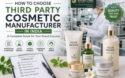 How to Choose a Third Party Cosmetic Manufacturer in India (Simple & Practical Guide)