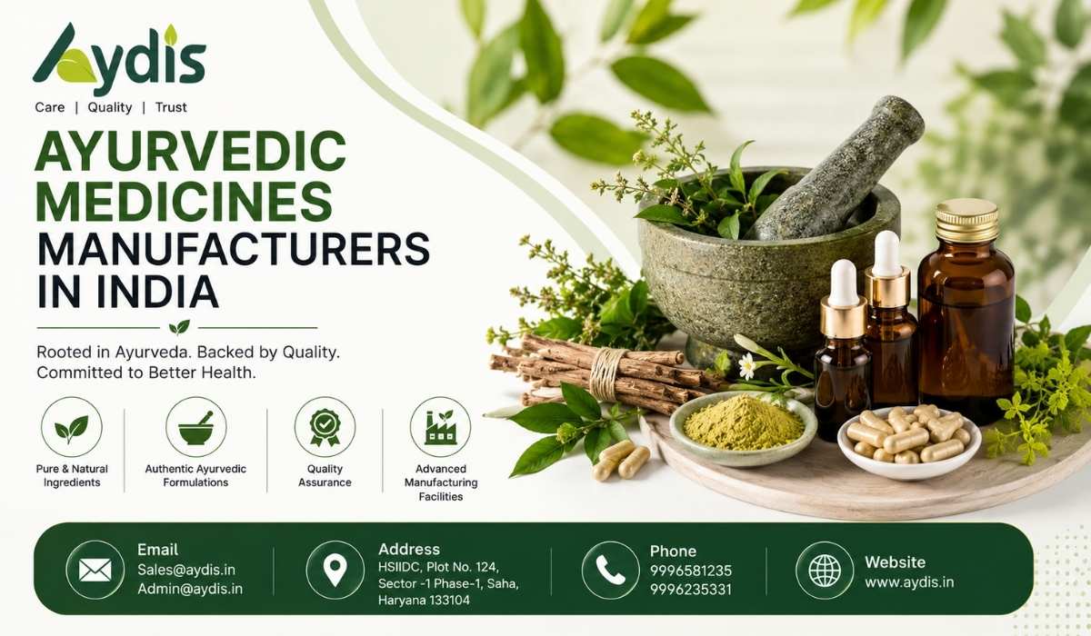 ayurvedic medicine manufacturing services