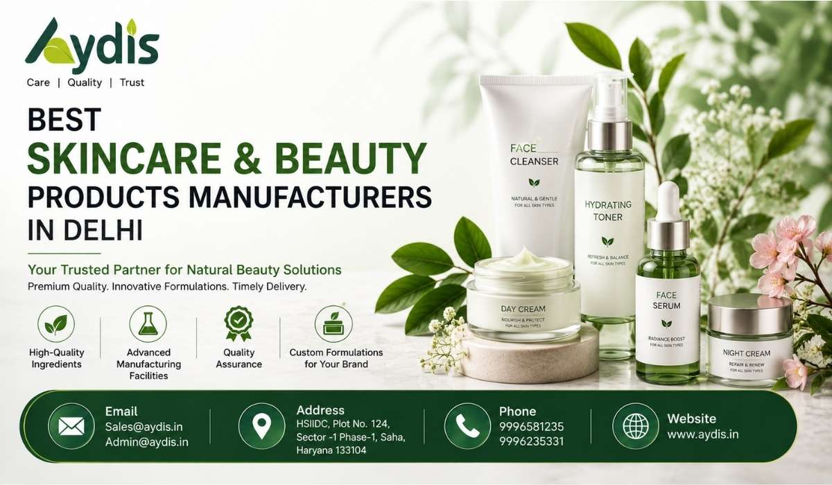 beauty and skincare manufacturers in delhi