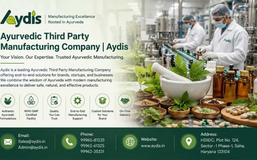 Ayurvedic Third Party Manufacturing Company | Aydis