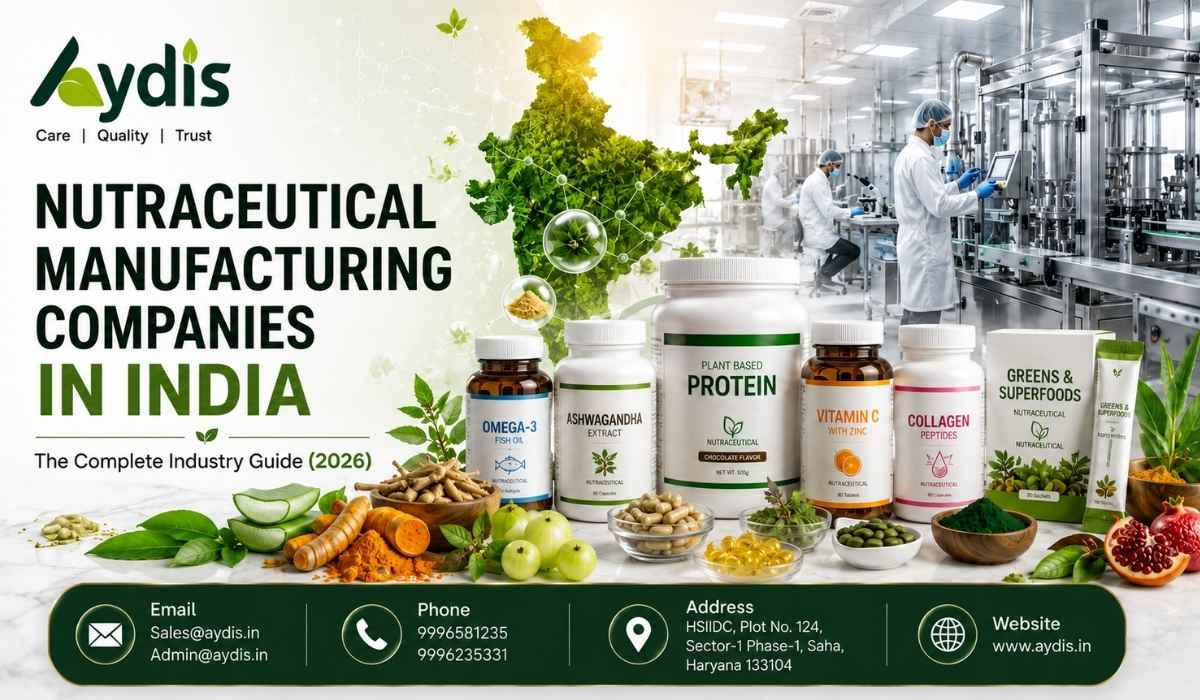 nutraceutical manufacturing companies